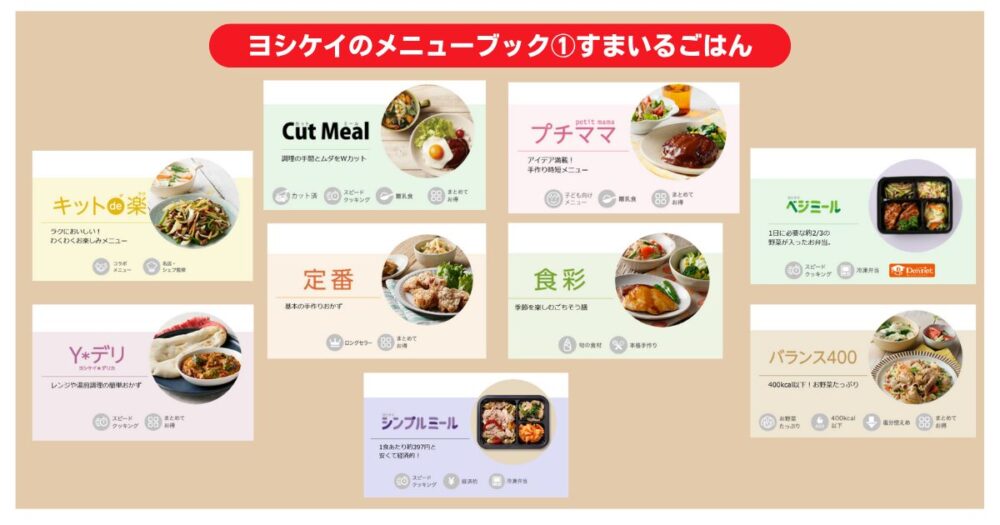 ヨシケイすまいるごはん