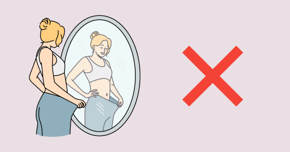 ダイエットしようとする女性