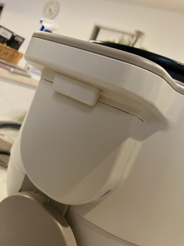 シェフドラム傾きボタン