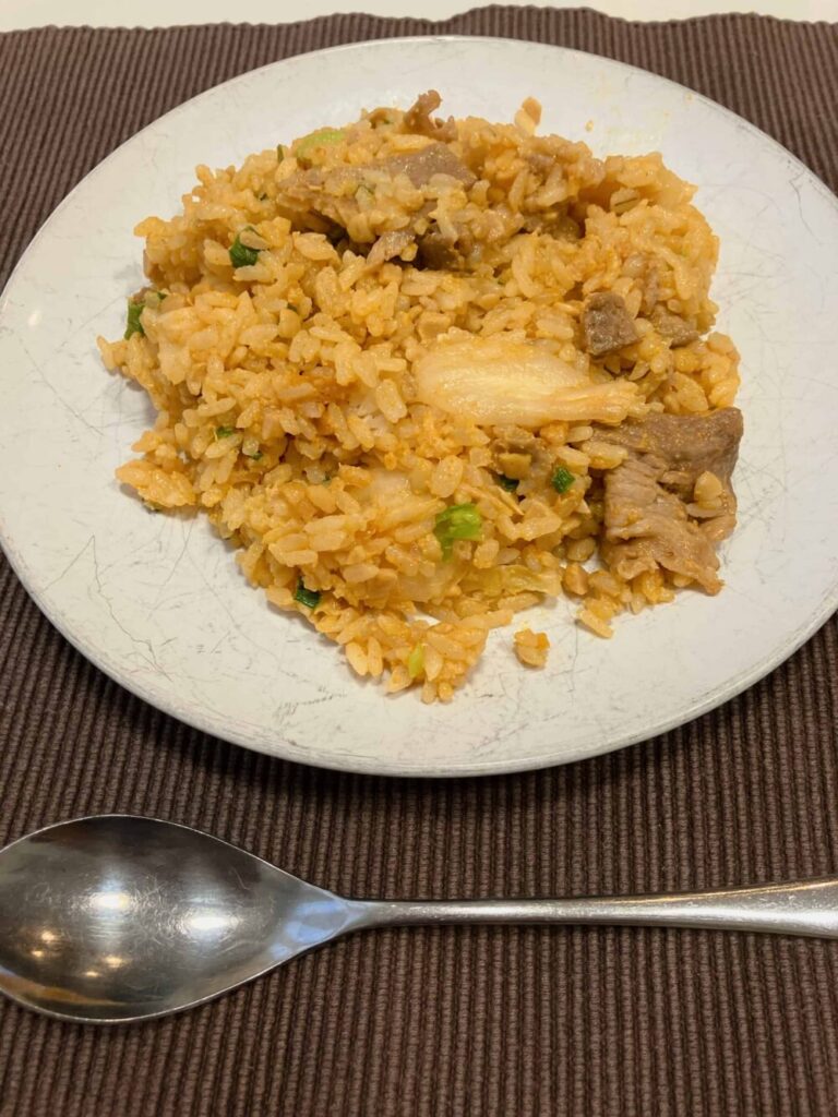 チャーハン完成