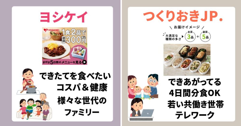 ヨシケイとつくりおきjp